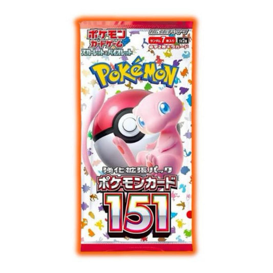 151 Pokemon Japanese Booster Pack